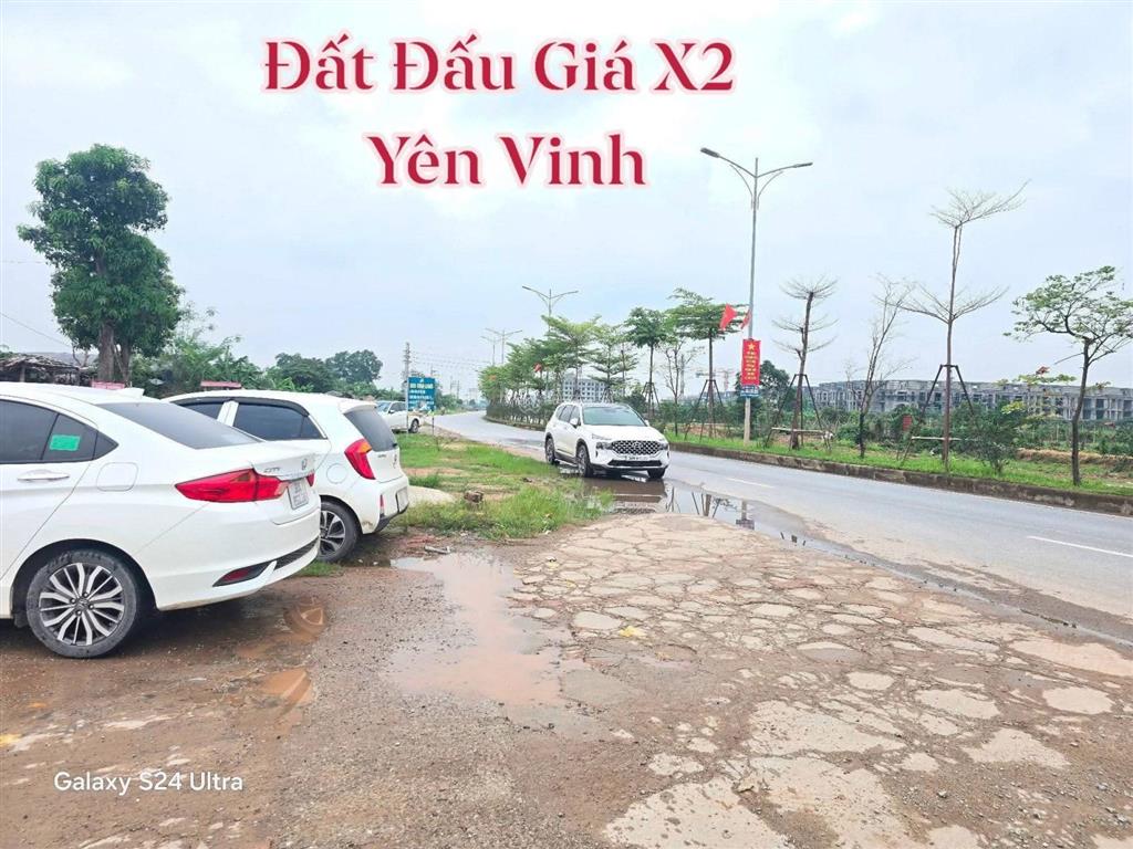 Vị trí vàng mê linh
đất đấu giá x2 yên vinh giá chỉ 6x tr/m2 ace nhanh tay