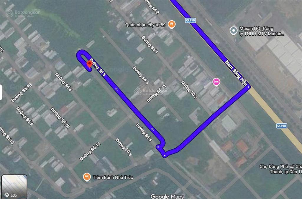 Bán nền đường lớn hai chiều 26m kdc đông phú tpct  1tỉ 690 thổ cư 100%