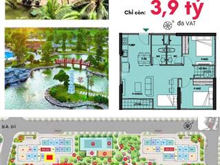 Bán căn hộ 2pn 69,5m2 tại vinhomes grand park, 3,9 tỷ vnd ký cđt