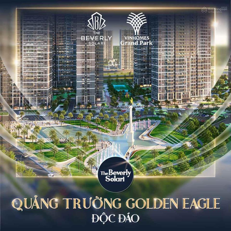 Căn 2p 2wc giá cực tốt tại beverly solari 4 tỷ view công viên 36ha, quảng trường đại bàng