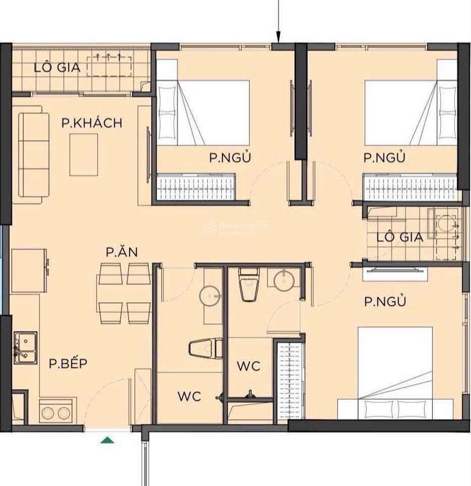Căn 3 pn beverly solari giá 4,5 tỷ giá cực hiếm tại vinhomes q9