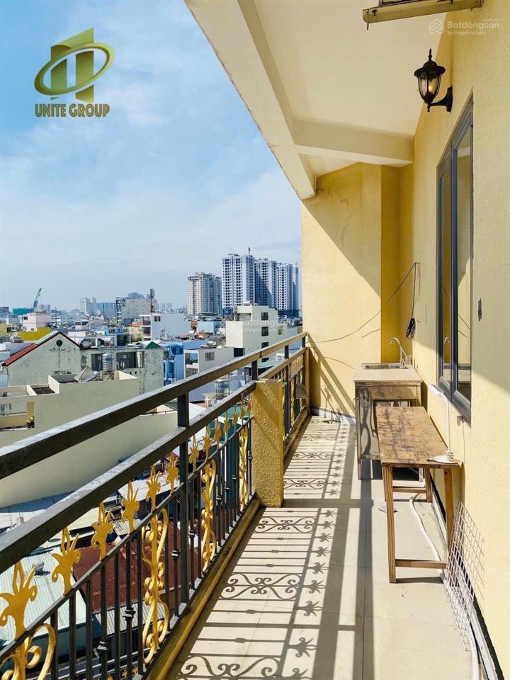 Cho thuê căn hộ ban công, q4, đường xóm chiếu, gần đh nguyễn tất thành, cầu tân thuận, chợ 200
