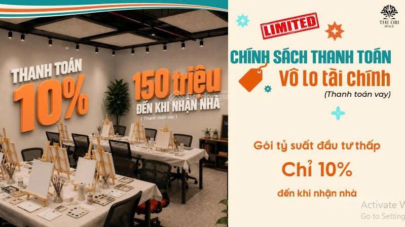 Căn hộ mặt tiền đường gò hưu, thanh toán tháng chỉ 3,7tr, sở hữu chỉ 150tr đến khi nhận nhà
