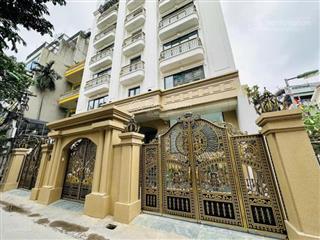 Cho thuê tòa nhà căn hộ mới xây phố võng thị gần hồ tây 270m2 x 7 tầng, mặt tiền 15m.