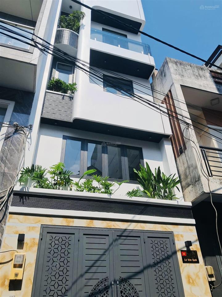 Bán nhà lê văn quới 4 tầng hxh nội thất cao cấp chỉ hơn 8 tỷ