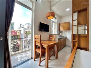 Chung cư mini  căn hộ studio ban công  full nội thất  kế bên công viên gia định  khu sân bay