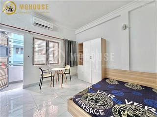 Cho thuê ch mini 1pn  tách bếp  bancol, full nội thất ở ngay đh kiến trúc  phú nhuận