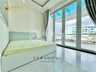 Cho thuê căn hộ 1pn, máy giặt riêng, bancony, full nội thất tại bình thạnh