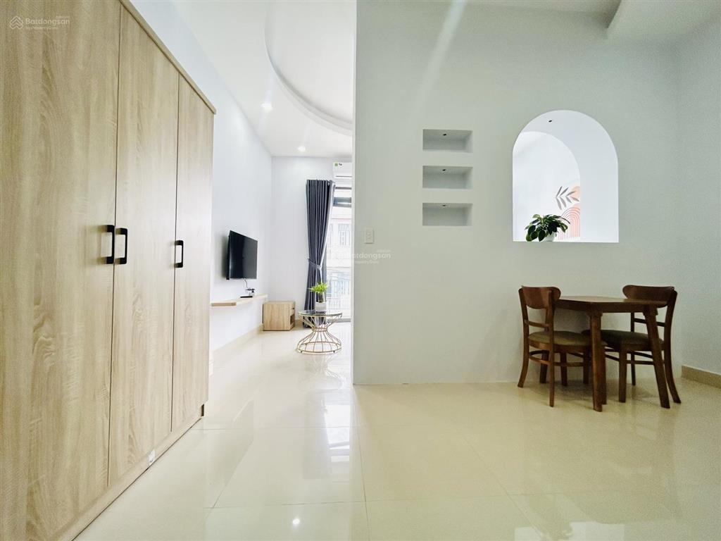 Cho thuê ch mini 1pn  1wc full nội thất, bancony tại nguyễn thượng hiền, bình thạnh