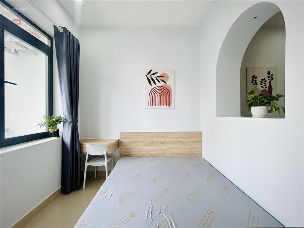 Cho thuê ch mini 1pn  1wc full nội thất, bancony tại nguyễn thượng hiền, bình thạnh