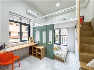 Cho thuê chdv 2 không gian ngủ, có thang máy, có bảo vệ tại bình thạnh