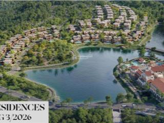 Biệt thự lakeside ven hồ thanh xuan valley nghỉ dưỡng gần hà nội  đất ở lâu dài  nhận booking sớm