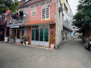 Nhà góc 2 mặt tiền hẻm xe hơi 24,2m2 đường nguyễn thái sơn phường 4