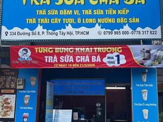 Cho thuê mbkd 32m2 có gác ở lại đường số 8 phường 11