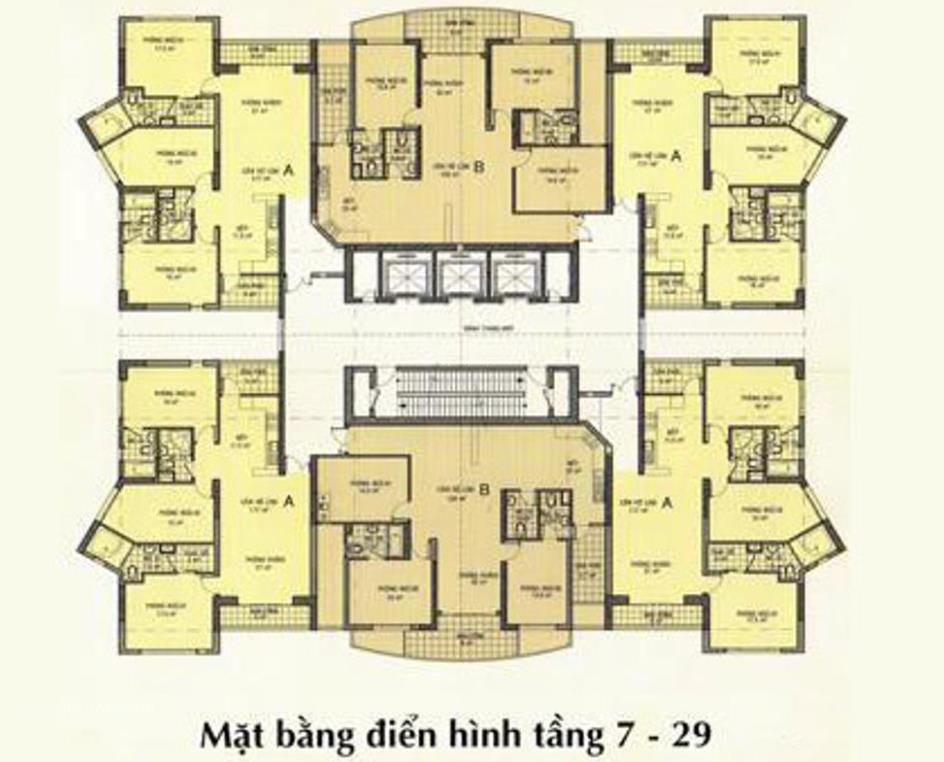 Bán căn hộ cao cấp hùng vương plaza  tầng cao