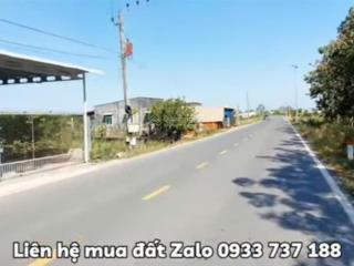 Chính chủ bán gấp đất mặt tiền nhựa 12m  long chữ, bến cầu, tây ninh