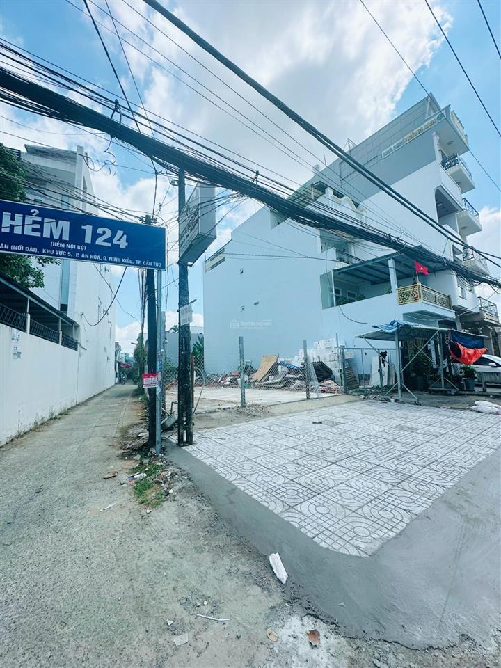 Nền đẹp góc mặt tiền đường mậu thân, p. cái khế, tp cần thơ