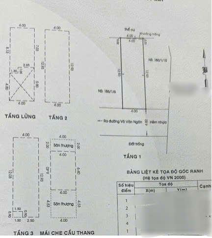 Bán nhà 7PN - 7WC hẻm sát đường Võ Văn Ngân - Bình Thọ - Thủ Đức