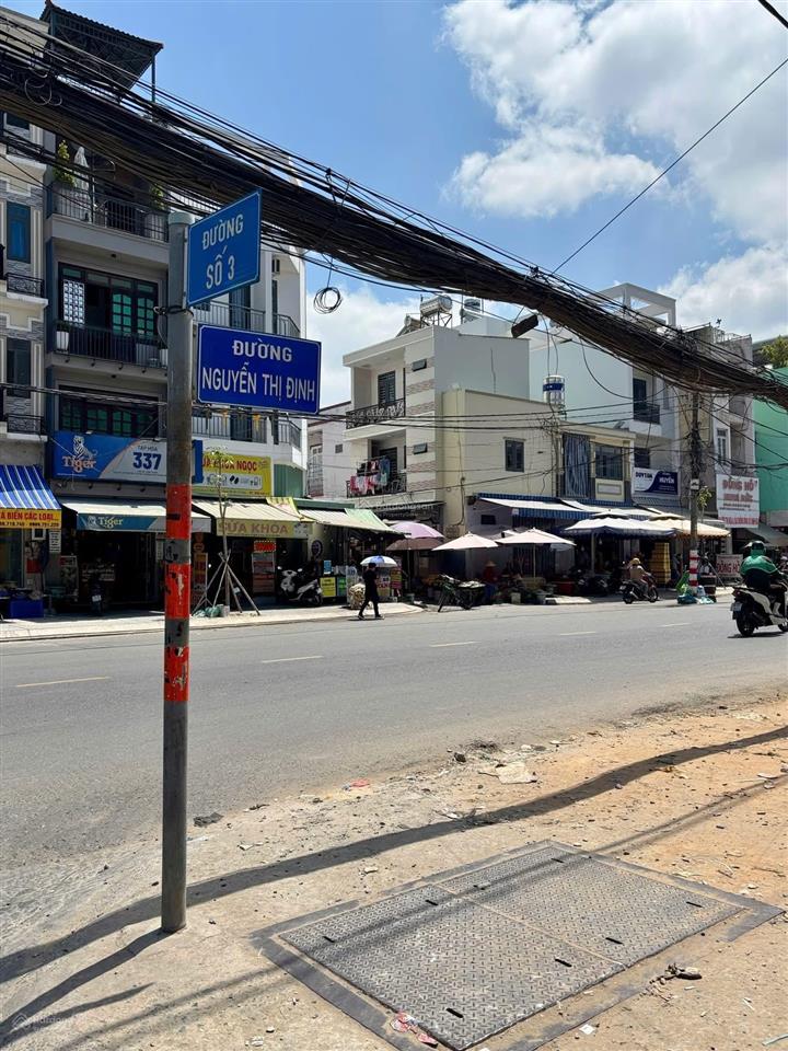 Đất trống  thạnh mỹ lợi dt 81m2  ngang 6m  hxh lớn