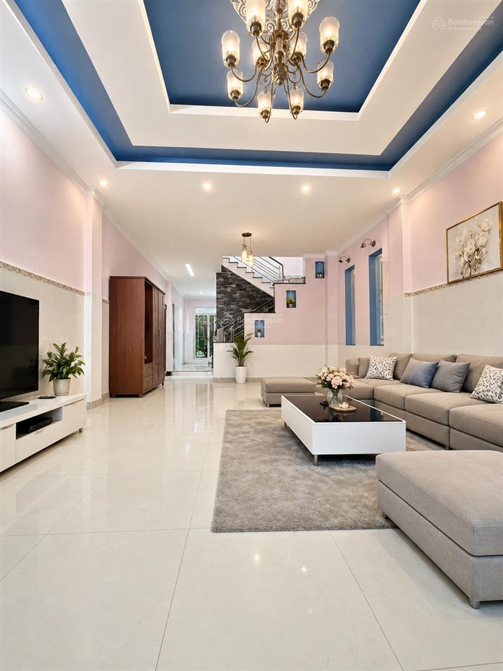 Hẻm xe hơi lớn  nhà ko lộ giới ngang 5mx21m vuông vức  cạnh bv lê văn thịnh q.2