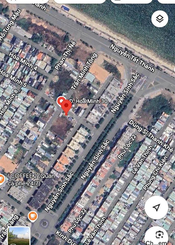 Bán 105m2 đất ngã tư trần minh tông/hòa minh 30 (khu a1 phương trang)