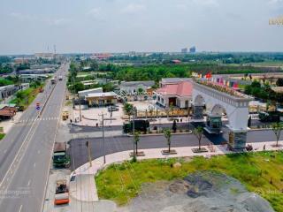Đất nền dự án quốc linh diamond city tọa lạc tại đt 824, hựu thạnh, đức hòa, long an