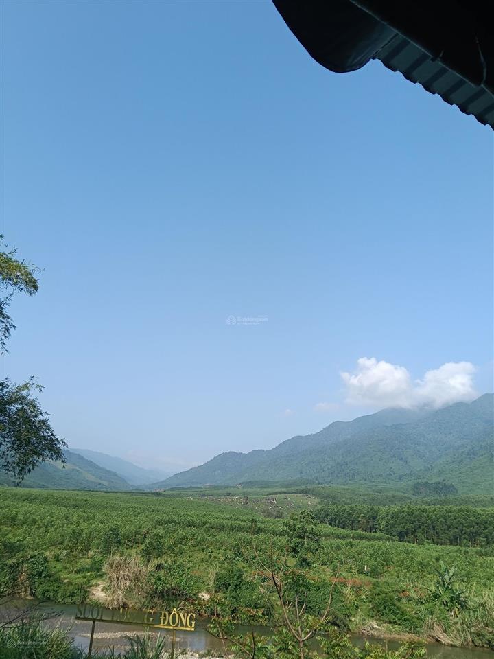 Khu đất nhà vườn lý tưởng để nghỉ dưỡng ở tây bà nà hills. diện tích 1558,4m2 có 400m2 nhà ở