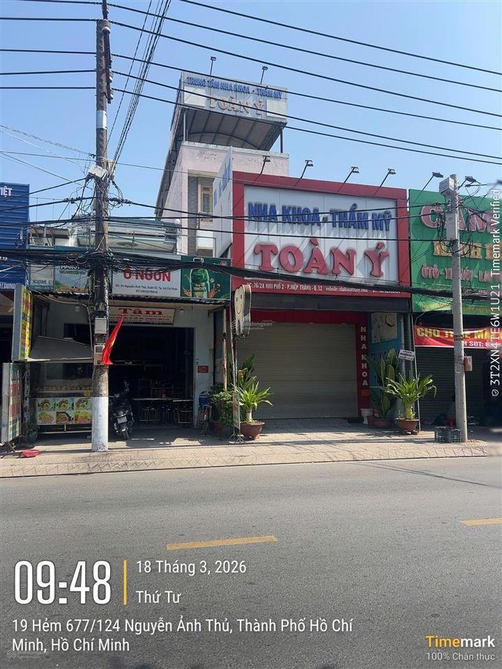 Mặt tiền 2 lầu nguyễn ảnh thủ dt (5x31m) sát lê văn khương dòng tiền 50tr/th