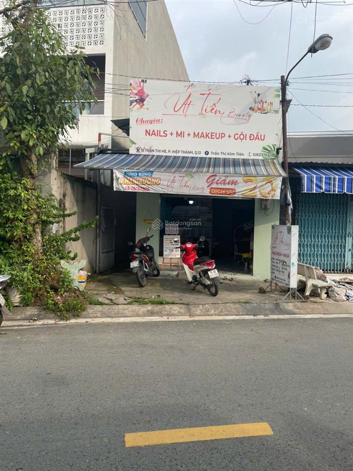Bán nhà mặt tiền trần thị hè, dt 5x20m, vị trí kinh doanh, chỉ 6,9 tỷ .
