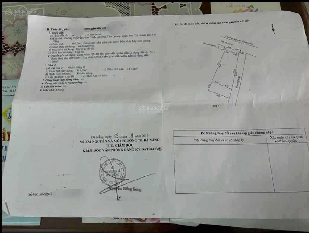 Nhà 2 mt nguyễn phan vinh  thông biển, kinh doanh sầm uất 164,7m2 giá 20 tỷ  0938 155 ***