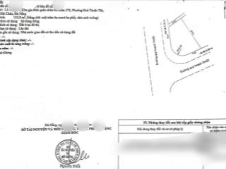 Bán góc 2mt trường thi 2 và trường thi 4 sát sân bay đà nẵng 134m2 giá 15.5 tỷ  0938 155 ***