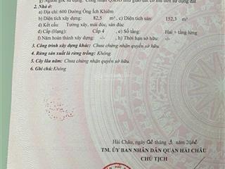 Nhà 3 tầng ông ích khiêm  sát nguyễn văn linh 84m² giá 13 tỷ  0938 155 ***