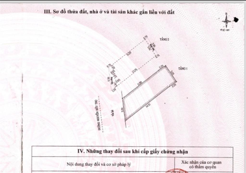 Nhà 2 tầng mt nguyễn hữu thọ  vị trí đẹp gần trung nữ vương giá nhỉnh 12 tỷ  0938 155 ***