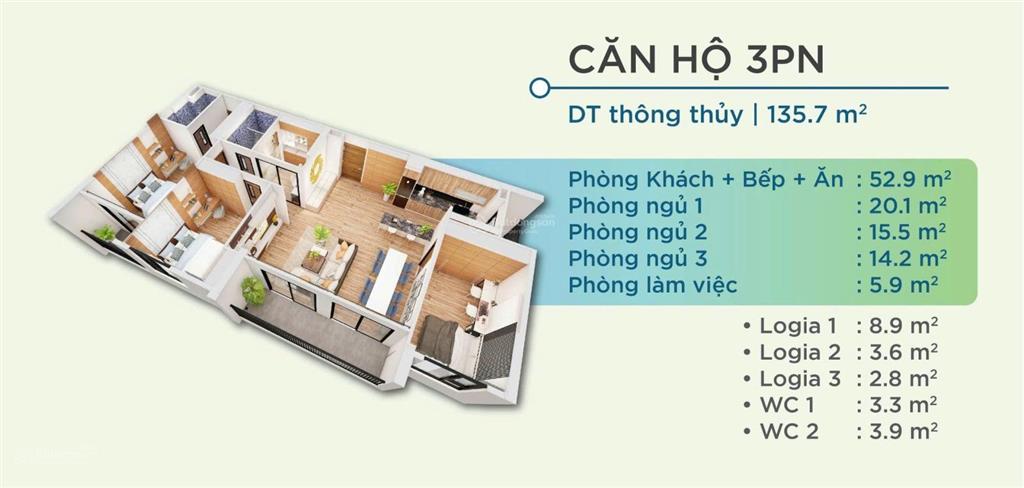 Quỹ ngoại giao yên bình complex 1,6 tỷ sở hữu căn hộ 2 ngủ view thoáng tầng cao