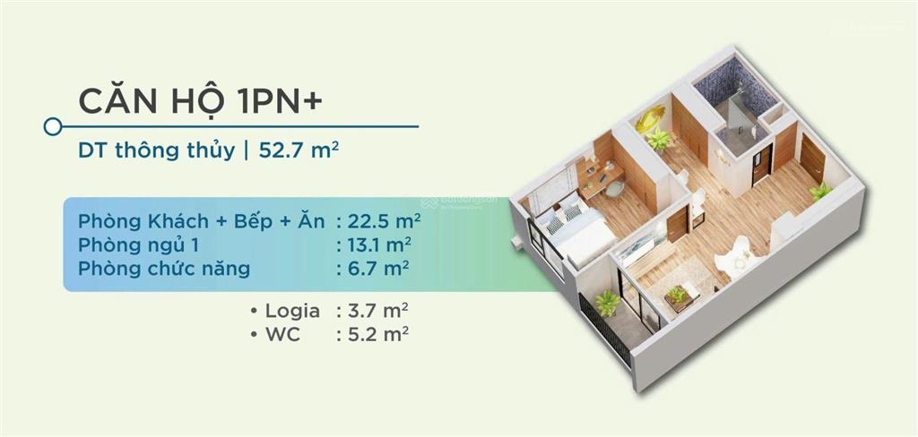 Quỹ ngoại giao yên bình complex 1,6 tỷ sở hữu căn hộ 2 ngủ view thoáng tầng cao