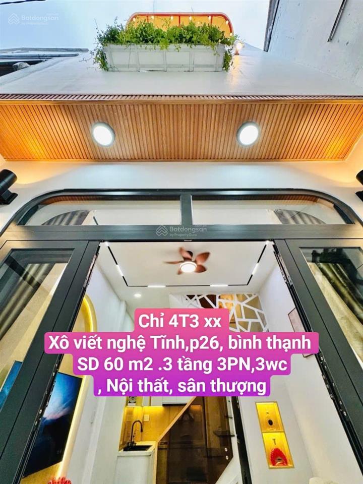 4 tỷ 3 tl cho siêu phẩm mini giá mềm (3 tầng,3 pn,3wc,sân thượng,nội thất xô vi
