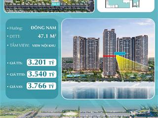Vốn ban đầu chỉ từ (25%)  dễ dàng sở hữu căn 1pn+ view công viên nội khu the sand