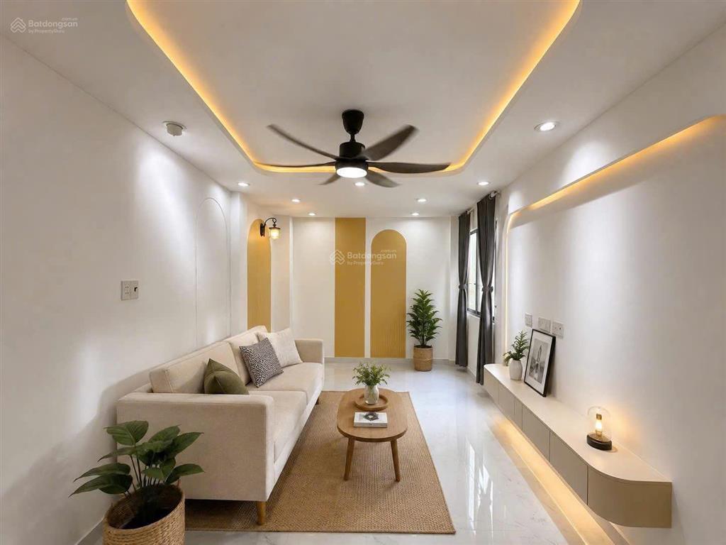 Nhà đẹp full nội thất ngay chợ an nhơn hẻm 4.5m  33m 2 tầng 3pn 3wc 4.35 tỷ