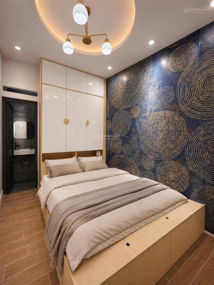 Nhà đẹp full nội thất ngay chợ an nhơn hẻm 4.5m  33m 2 tầng 3pn 3wc 4.35 tỷ