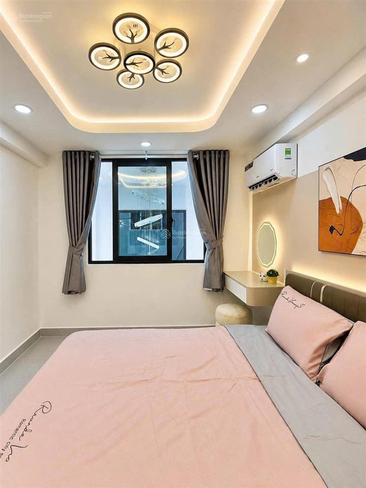 Lên sóng hẻm xe hơi đến cửa phú nhuận  4 tầng dtsd 100m2 3pn 4wc 6.55 tỷ