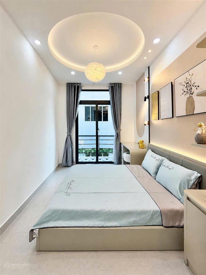 Lên sóng hẻm xe hơi đến cửa phú nhuận  4 tầng dtsd 100m2 3pn 4wc 6.55 tỷ