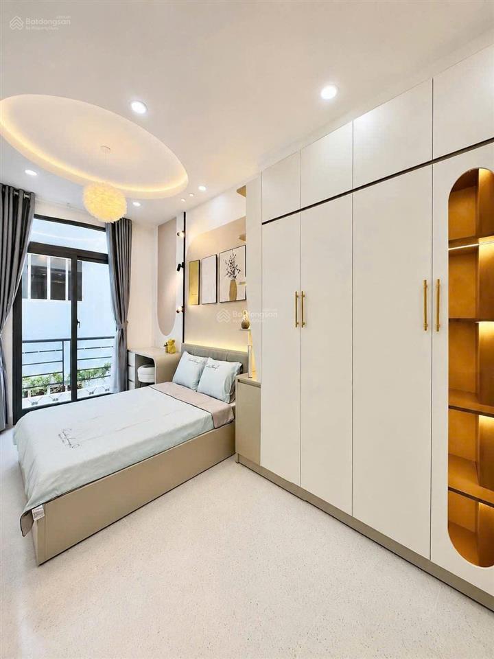 Lên sóng hẻm xe hơi đến cửa phú nhuận  4 tầng dtsd 100m2 3pn 4wc 6.55 tỷ