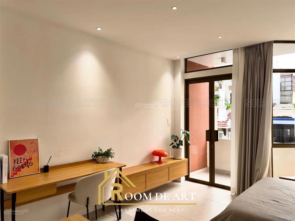 Cho thuê căn hộ 1pn full nội thất cao cấp, ban công gần vạn hạnh mall q10