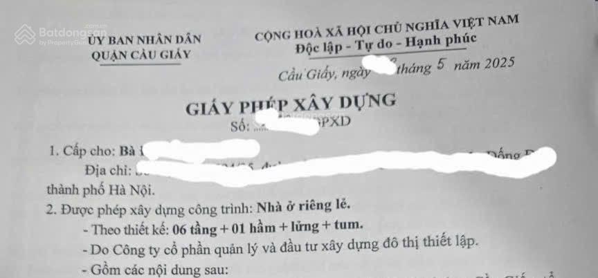 Bán nhà mặt phố nguyễn văn huyên. 125m2, mt 8m. giá 65 tỷ. gpxd 9 tầng