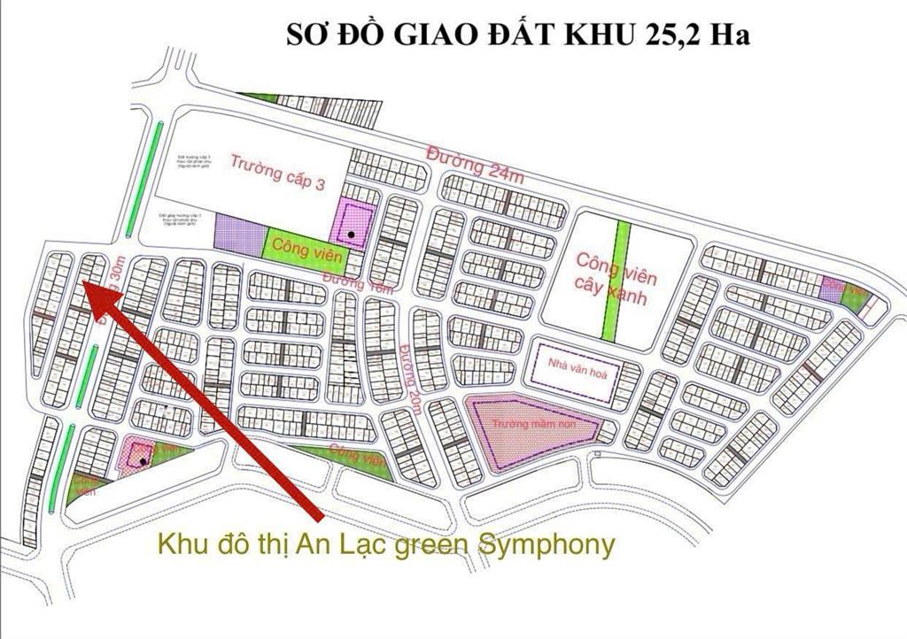 Chính chủ bán lô đất dt 50m2, mt 4,14m, hướng tây tứ trạch, vị trí ngay sau lưng đường đôi 30m