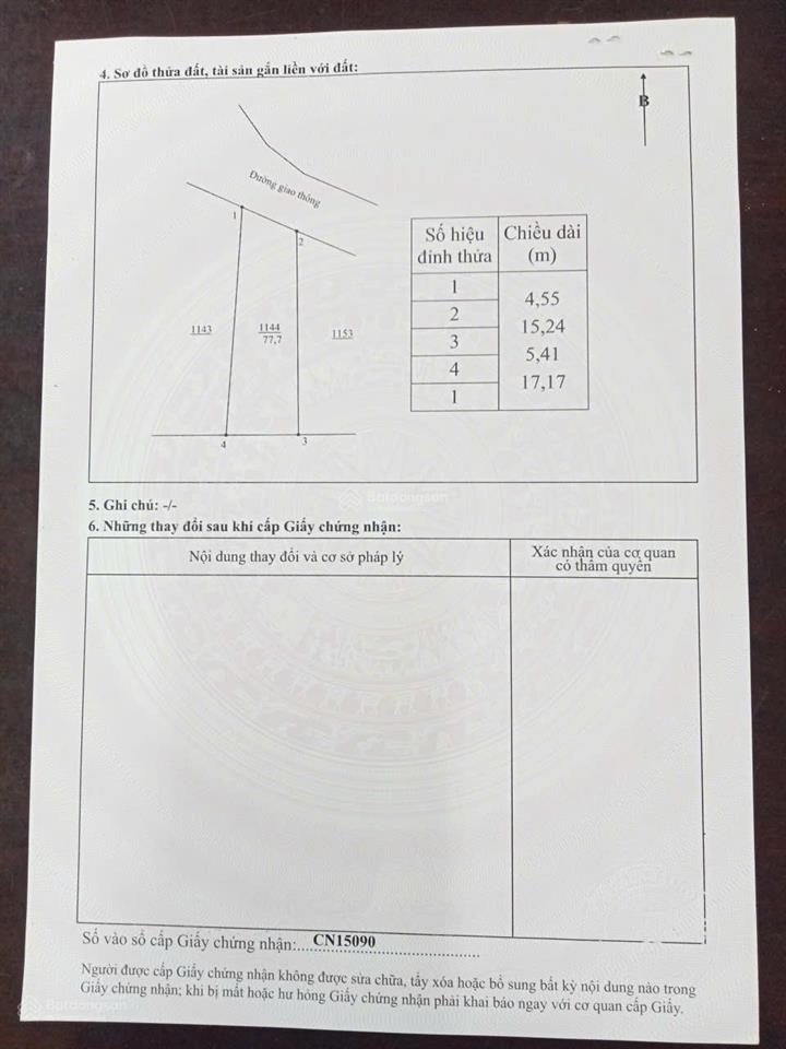Đất nền tại phạm tu, thái nguyên, giá thỏa thuận, 77m2, view đẹp
