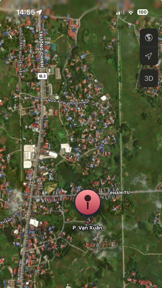 Đất nền tại phạm tu, thái nguyên, giá thỏa thuận, 77m2, view đẹp