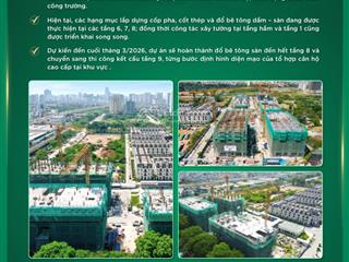 Quỹ căn cuối cùng chung cư cao cấp jade square, chỉ 100tr/m, full đồ nhập khẩu, rẻ nhất tây hồ