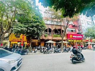 Tòa văn phòng mặt phố chùa láng  139m2 xây mới 9 tầng thông sàn  vỉa hè kinh doanh sầm uất