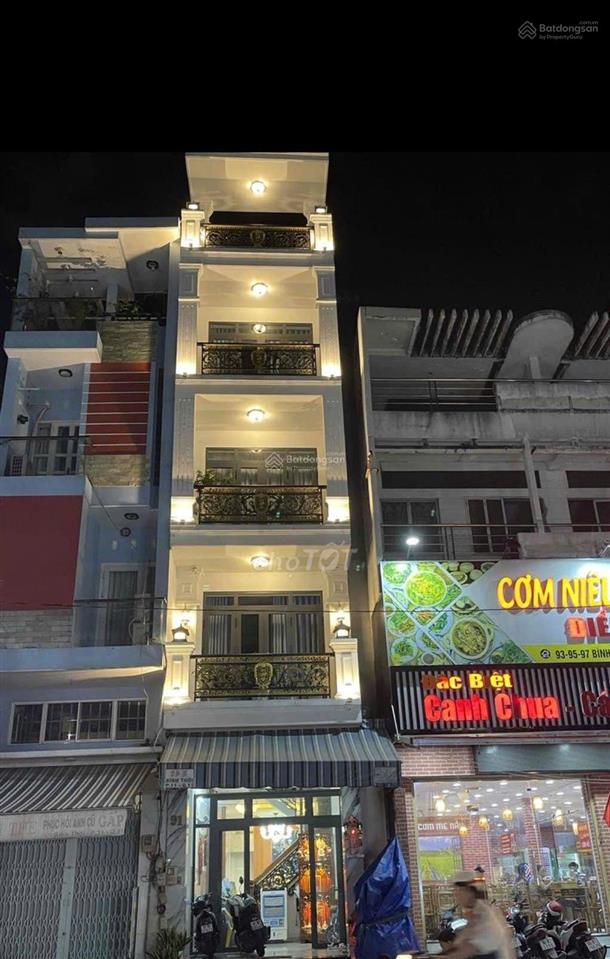 Mặt tiền bình thới q11 , ( 1 trệt 3 lầu + sân thượng ) dt  3,8 x 14m ( cn 50m2 ) , giá 16 tỷ tl